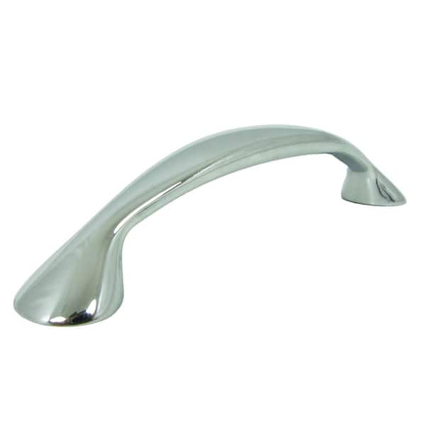 Center Polished Chrome Cabinet Pull