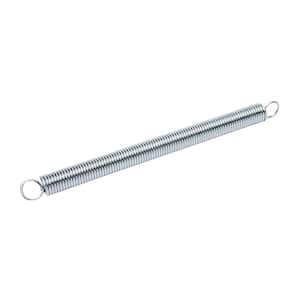 2.562 in. x 0.187 in. x 0.032 in. Zinc Extension Spring