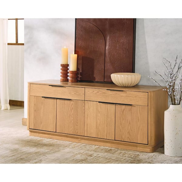 Gabrietta Natural/Black Wood Buffet
