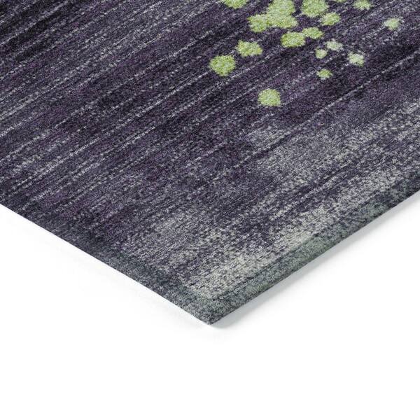 Chantille Machine Washable Indoor/Outdoor Abstract ACN1995 Aloe 2 ft. 3 in. x 7 ft. 6 in. Runner Rug