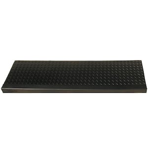 Diamond-Plate Commercial 10 in. x 48 in. Step Mat (6-Pack)