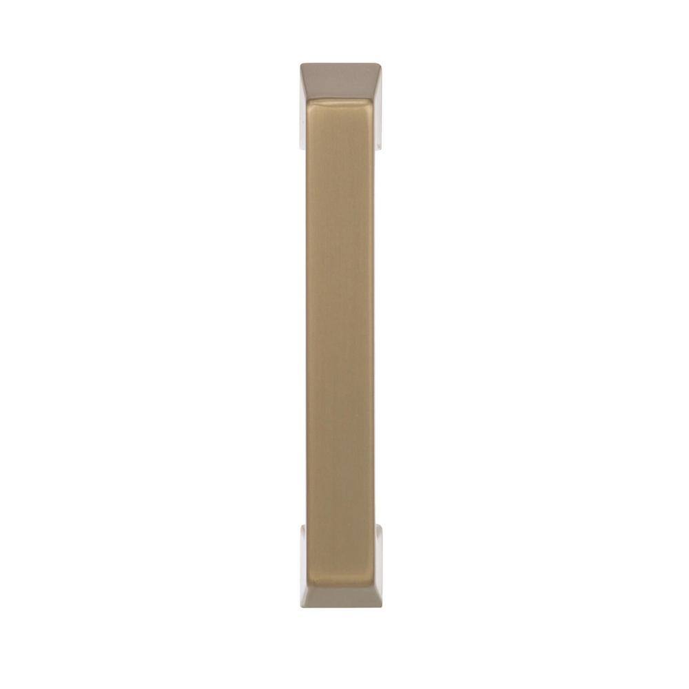 Golden Champagne 3" Matte Modern Cabinet Pull