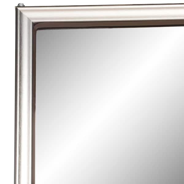 Contractors Wardrobe 72 in. x 81 in. Aurora Brushed Nickel