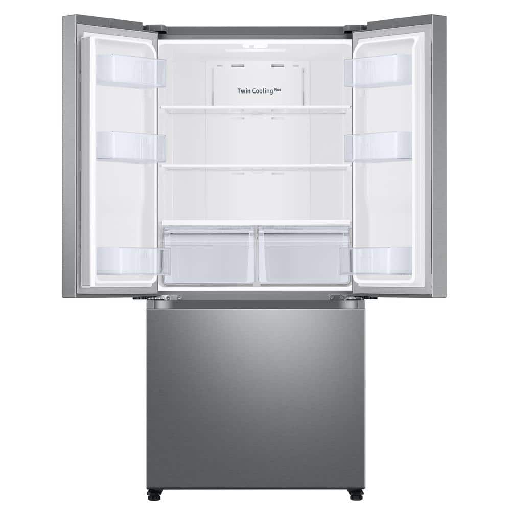 Stainless Steel Smart French Door Refrigerator with Ice Maker