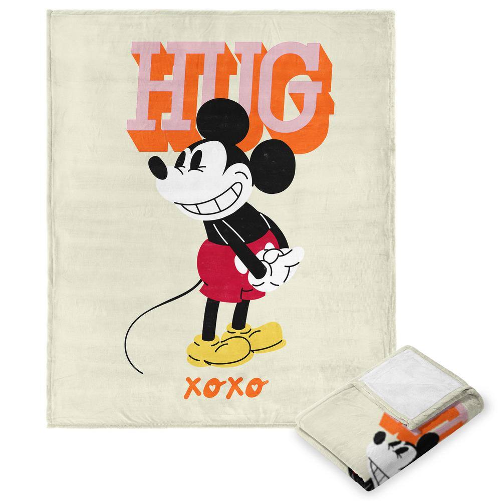 THE NORTHWEST GROUP Mickey Mouse Valentine's Day XOXO Mickey Silk Touch ...