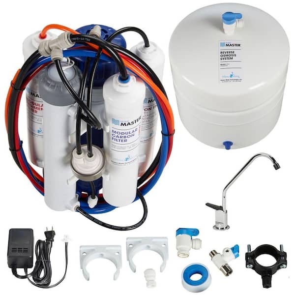 Home Master Reverse Osmosis System Undersink Push To Connect Indoor 4-Stages