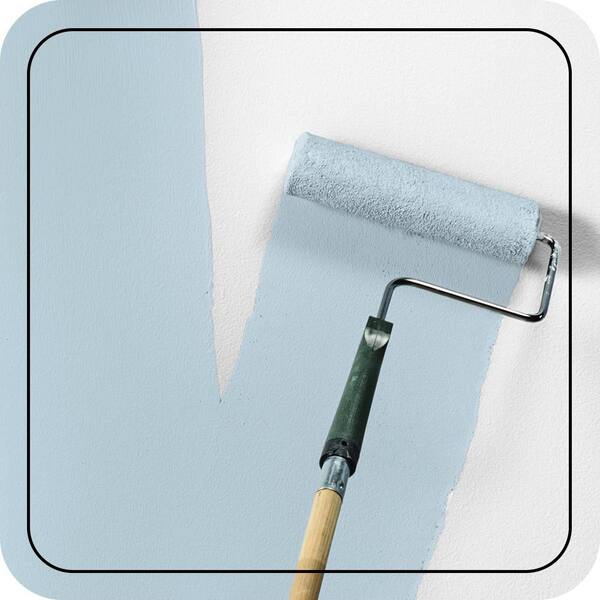 BEHR MARQUEE 1 gal. #S500-1 Distant Shore Matte Interior Paint