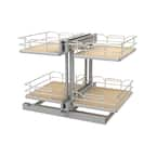 Rev-A-Shelf Heavy-Duty Appliance Lift with Maple Shelf Soft Close ML ...