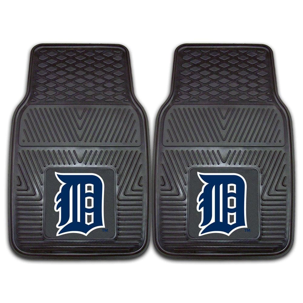 Detroit Tigers 18 in. x 27 in. 2-Piece Heavy Duty Vinyl Car Mat price history on PriceWatchPro