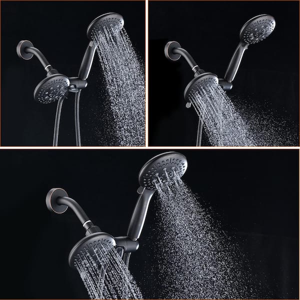 Maincraft 6-Spray Wall Mount Handheld Shower Head 1.8 GPM with