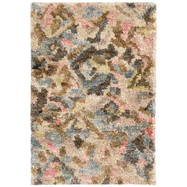 Keira Hand Knotted Jute Multi 3 ft. x 5 ft. Indoor Area Rug