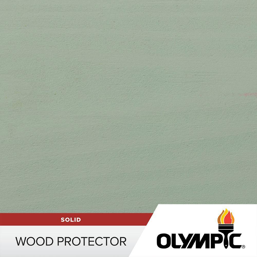 Olympic Wood Protector 1 gal. SC1053 North Pole Exterior Solid Stain