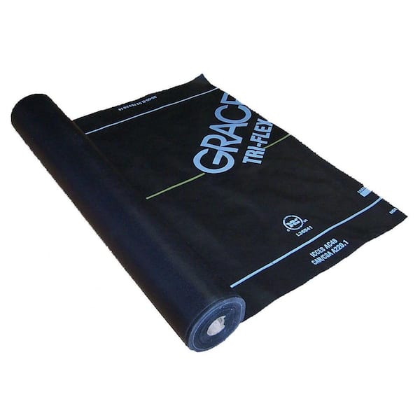 Grace Tri-Flex 48 in. x 250 ft. Synthetic Roll Roofing Underlayment