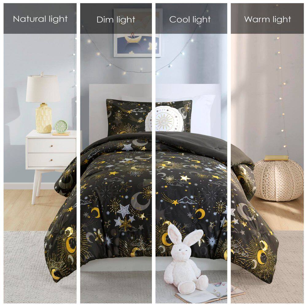 Full Blush Microfiber Down Alternative Girls' Comforter Set
