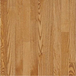 Take Home Sample - American Originals 5 in. W x 7 in. L Spice Tan White Oak Solid Hardwood Flooring