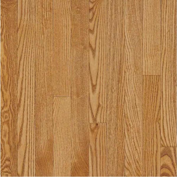 Bruce Take Home Sample - American Originals 5 in. W x 7 in. L Spice Tan White Oak Solid Hardwood Flooring