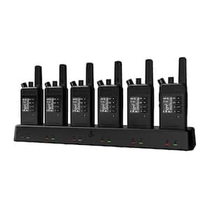 Performa 450 36-Mile Range Business 2-Way Radios with Dock Charger (6-Pack)
