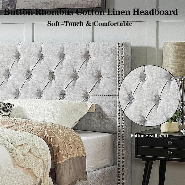 Nathaniel Home Elijah Silver Gray Wood Frame Queen Platform Nathaniel Home Elijah Silver Gray Wood Frame Queen Platform
