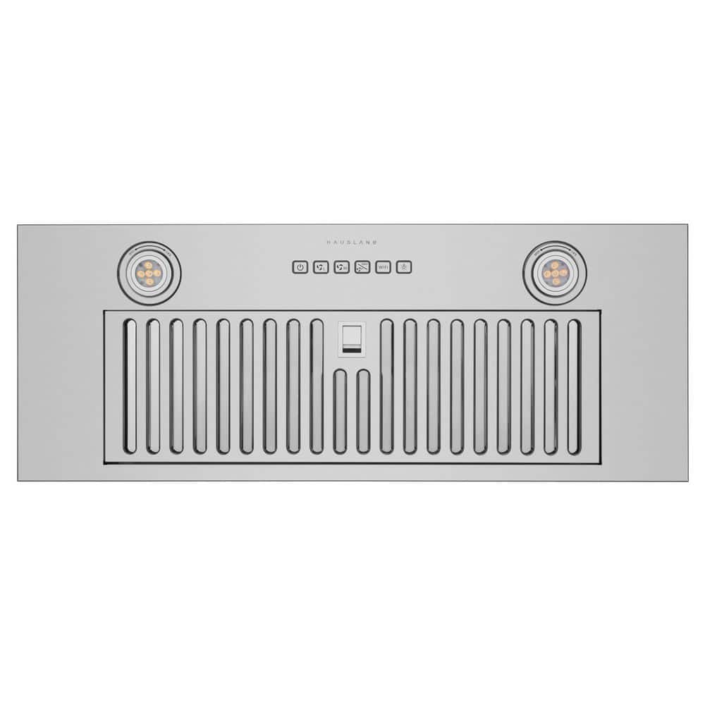 "30"" 860 CFM Smart Insert Convertible Stainless Steell Range Hood HauSMART App & Voice Control Ultra-Quiet Baffle Filters"
