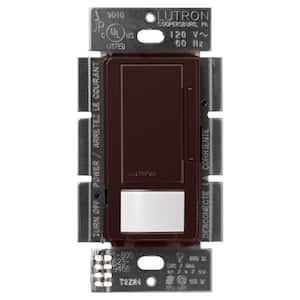 Maestro LED+ Motion Sensor/Dimmer Switch, 150W LED, Single Pole/Multi-Location, Brown (MSCL-OP153M-BR)