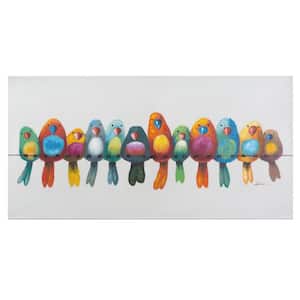 24 in. x 48 in. Birds on a Wire I