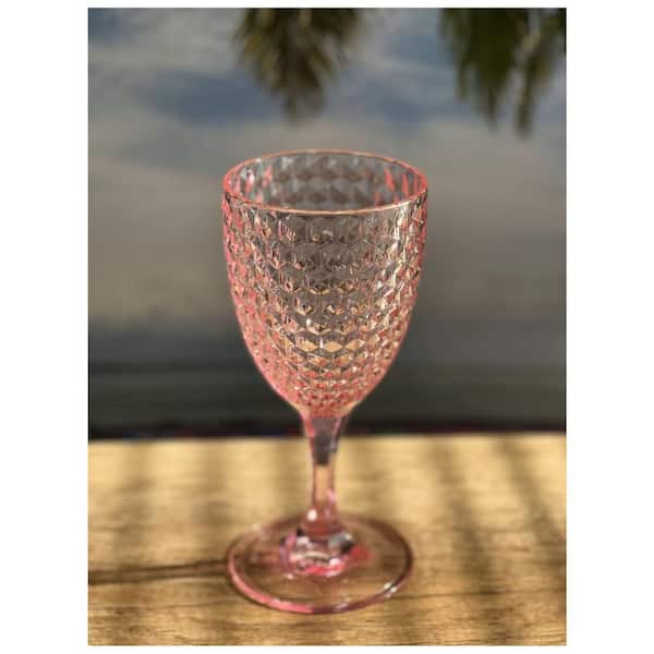 Wine Glasses Set of 6, 12oz Clear Red/White Wine