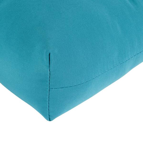 teal bench cushion