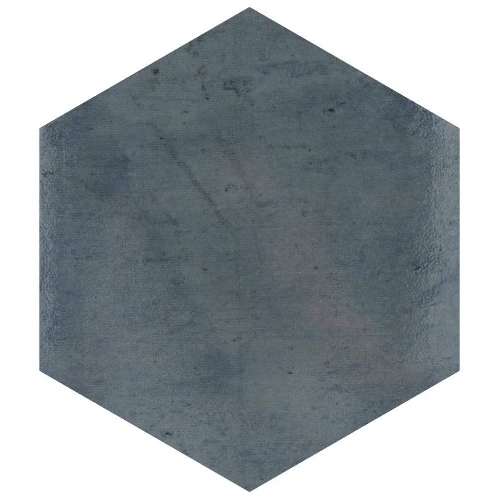 Capri Hex Indigo 7 in. x 8 in. Porcelain Floor and Wall Tile (10.8 sq. ft./Case) price history on PriceWatchPro