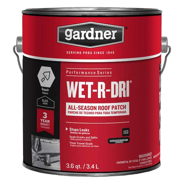 Gardner 115.2 oz. Wet-R-Dri All-Season Roof Patch