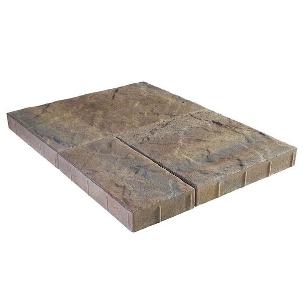 Panorama Supra 3-pc 15.75 in. x 15.75 in. x 2.25 in. Cape Cod Blend Concrete Paver (60 Pcs. / 103 Sq. ft. / Pallet)