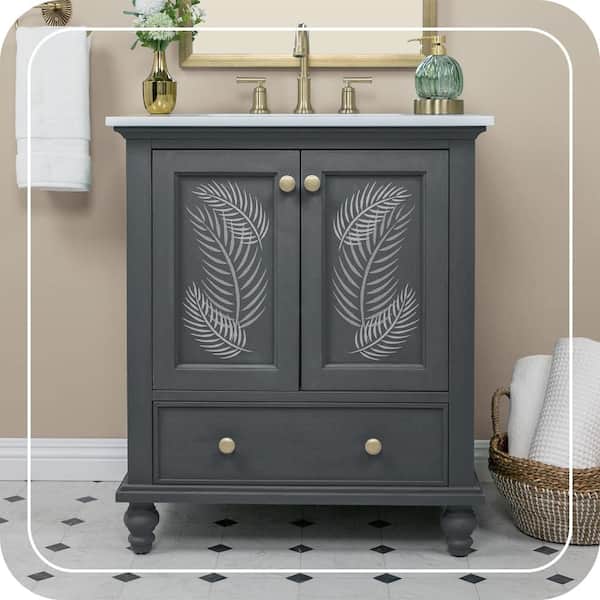 1 qt. #PPU24-23 Little Black Dress Interior Chalk Decorative Paint