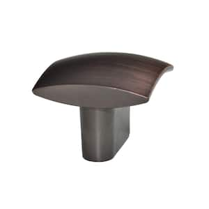 Rhonda Contoured Square Cabinet Knob, Oil Rubbed Bronze