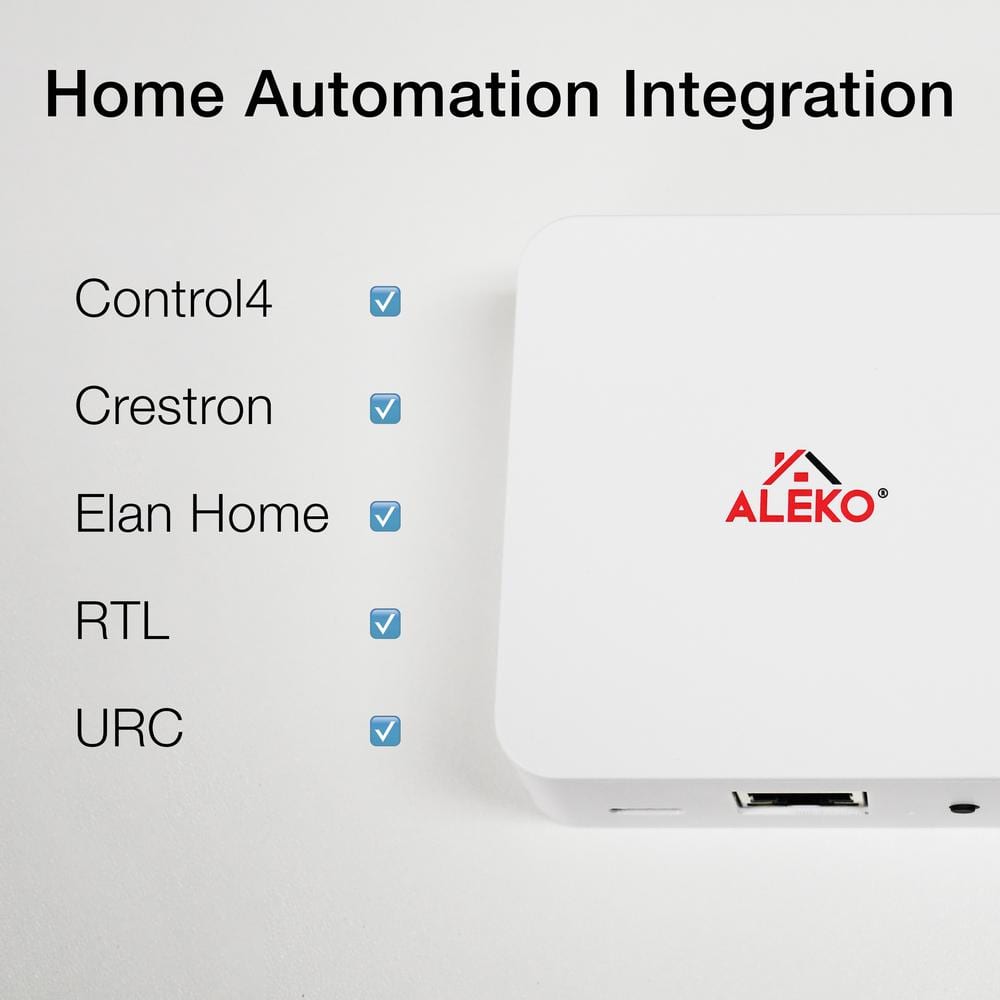 ALEKO White Wi-Fi Smart Hub for Motorized Patio Awnings