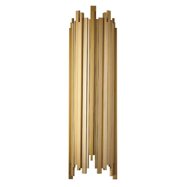 Miley 2-Light Gold Wall Sconce