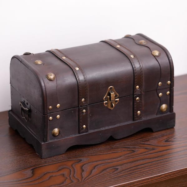 Pirate Style Treasure Chest, Small Wooden Chests