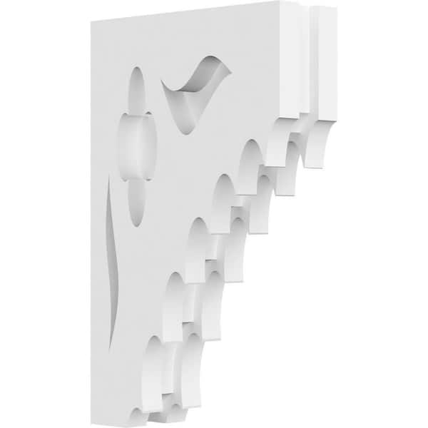Ekena Millwork Wellington 1.5 in. W x 9 in. H x 5.5 in. D Signature Urethane Polyurethane Corbel