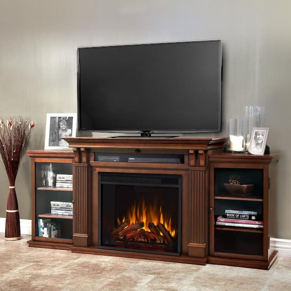 Home depot online console fireplace