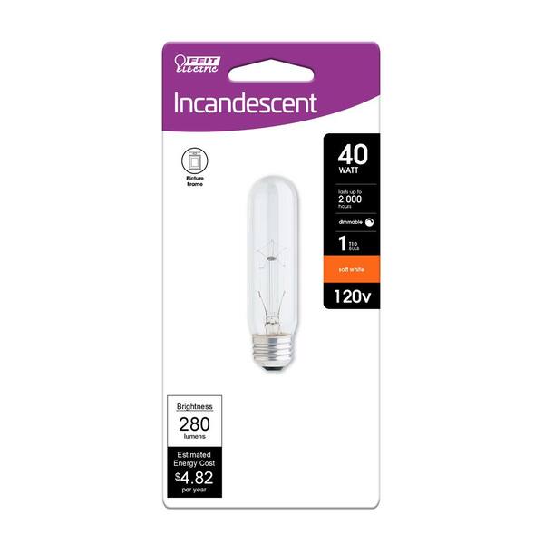 40-Watt Equivalent A15 Frosted Glass E26 Base Appliance LED Light Bulb,  Soft White 2700K