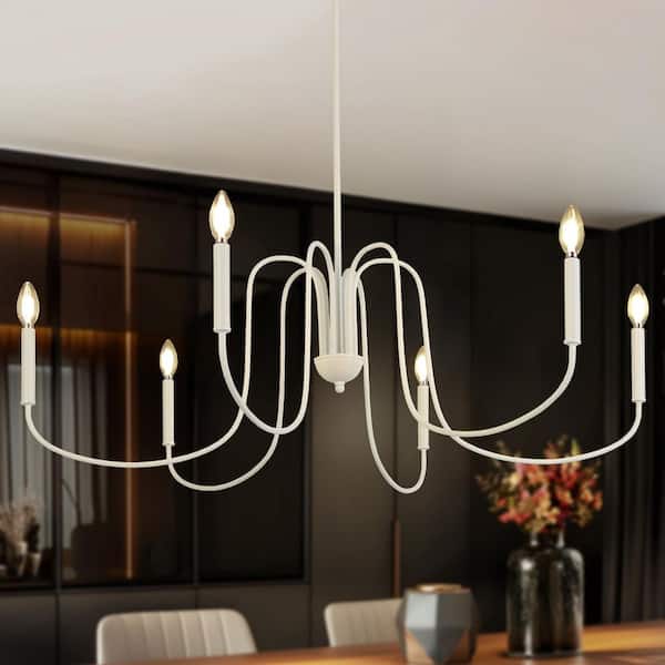 TUXEDO PARK LIGHTING 26 in. W x 14 in. H 5-Light Bisque