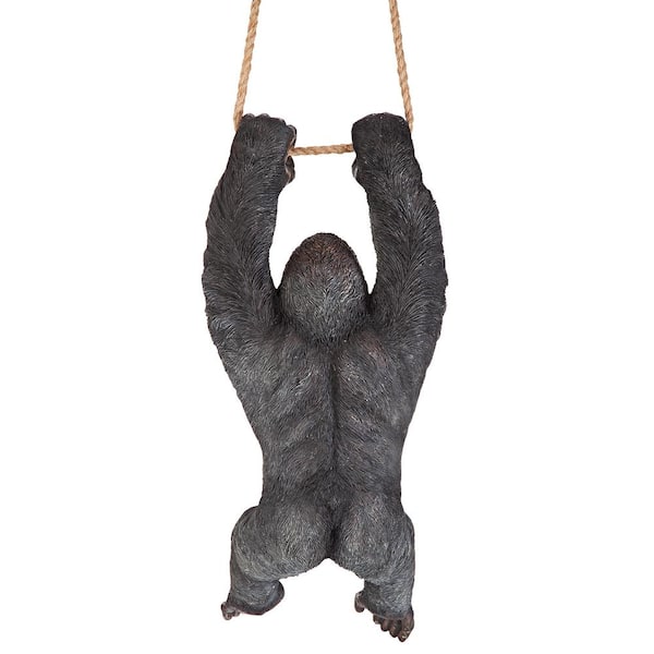 Gorilla Statue Sculpture Ornament Resin Monkey Indoor Home Décor Gift New