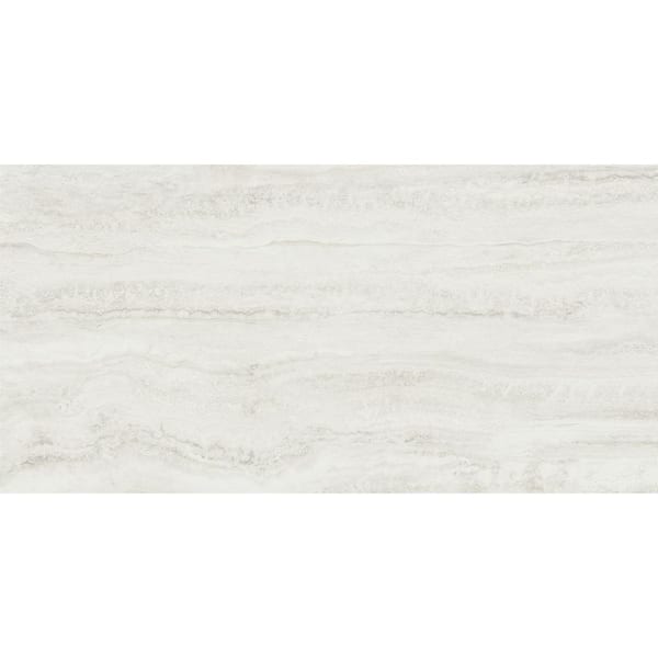 VitrA Lightstone Traverten White 12 in. x 24 in. Color Body Porcelain Floor and Wall Tile (11.62 sq. ft./Case)