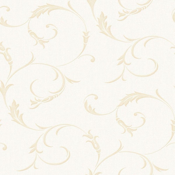 Graham & Brown Gold Vinyl Non-Pasted Moisture Resistant Wallpaper Roll (Covers 56 Sq. Ft.)