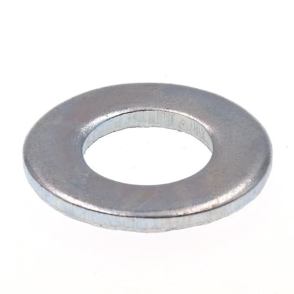 1/4" Flat Washers Zinc Plated Steel 5/16 Hole 1" Outside Diameter Pack of 100 