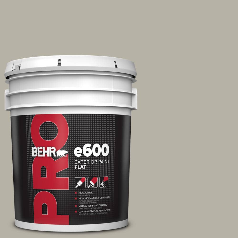 5 gal. #HDC-CL-27G Rushmore Gray Flat Exterior Paint price history on PriceWatchPro