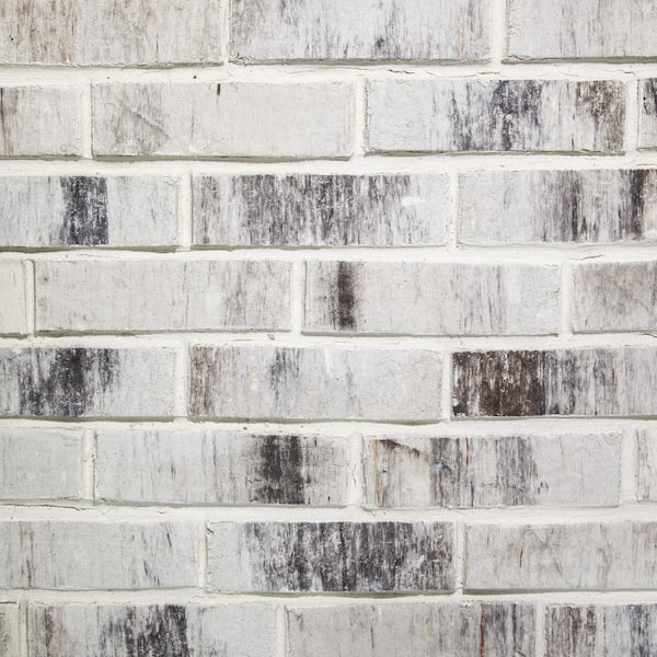 Z-BRICK 8 in. x 2.25 in. x 0.44 in. Concrete Americana Silver Thin