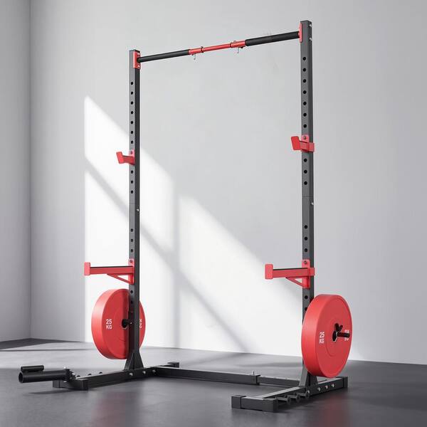 SKYSHALO Power Cage Rack, Width-Adjustable Workout Strength SKYSHALO Power Cage Rack, Width-Adjustable Workout Strength
