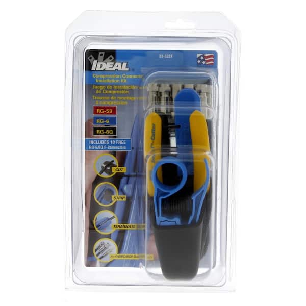 IDEAL LinearX3 Coax Compression Hip Kit w/10 F Conn 33-622T - The