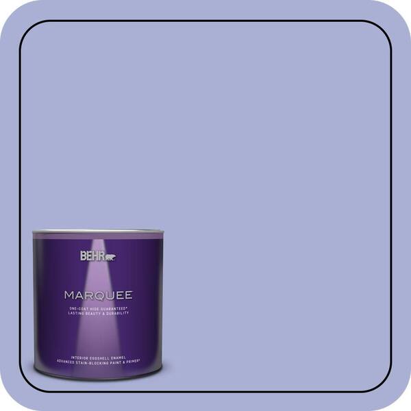 BEHR MARQUEE 1 qt. #MQ4-30 Lavender Wash One-Coat Hide Eggshell Enamel Interior Paint & Primer