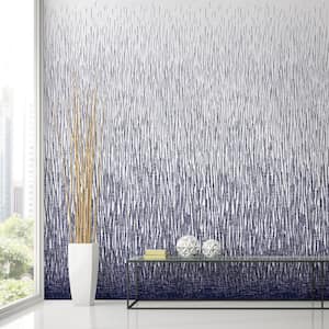 Amaya Blue Wall Mural