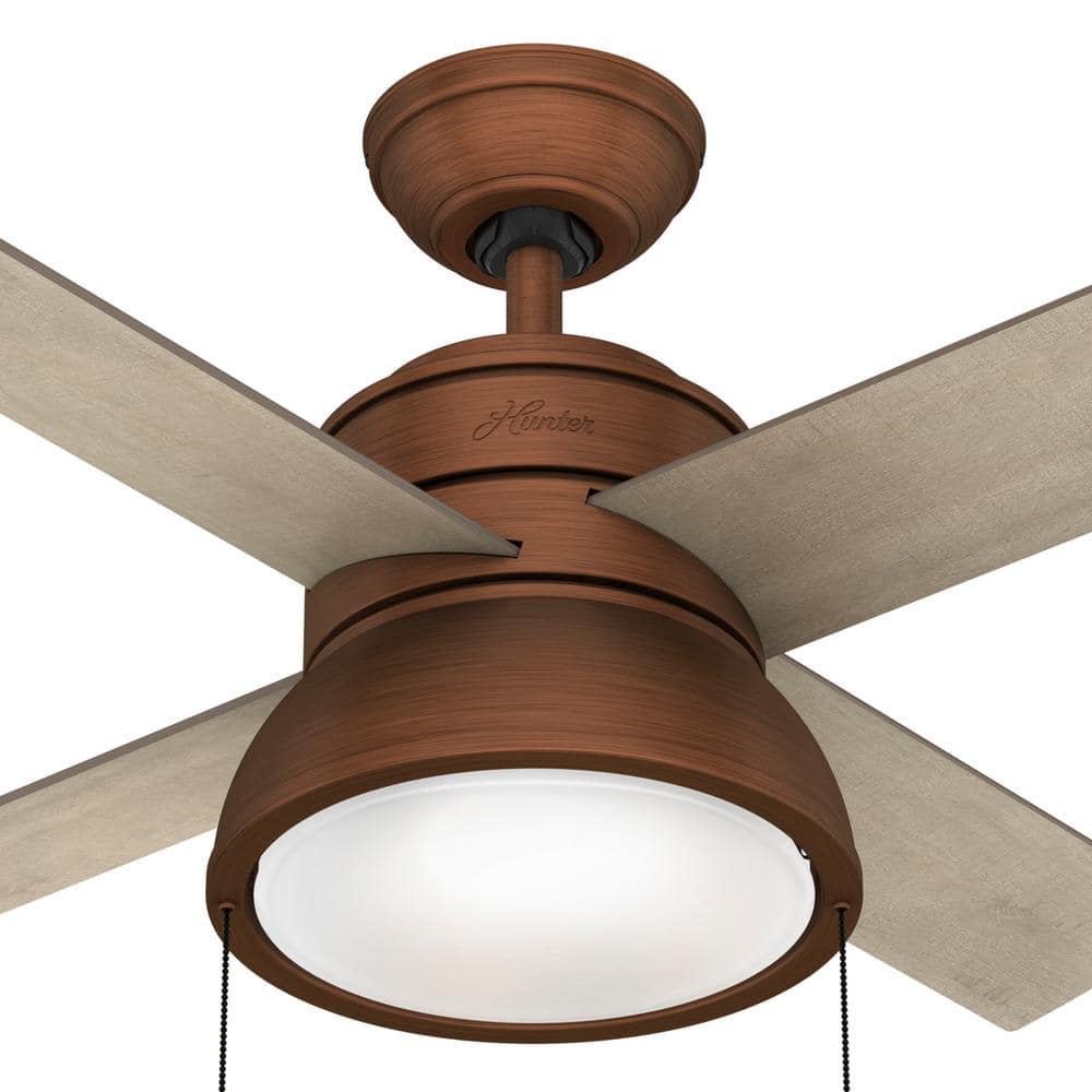 Loki Weathered Copper 36" LED Ceiling Fan with Reversible Blades